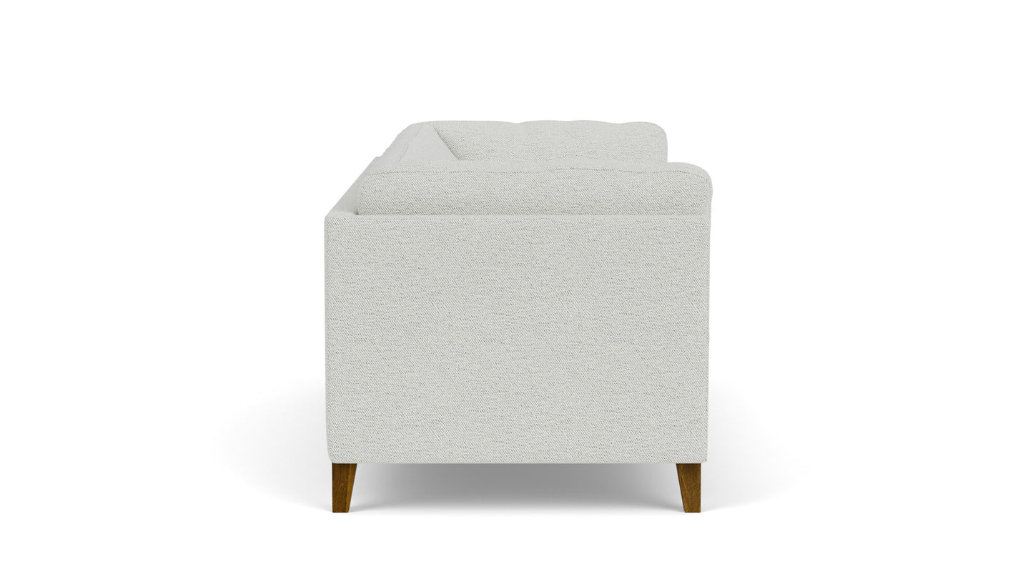 Salema Apartment Sofa - Arctic Wolf - Java leg  Image - 2