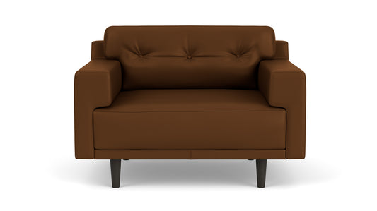 Remi Chair - Suave Amaretto - Black Legs Image - 1