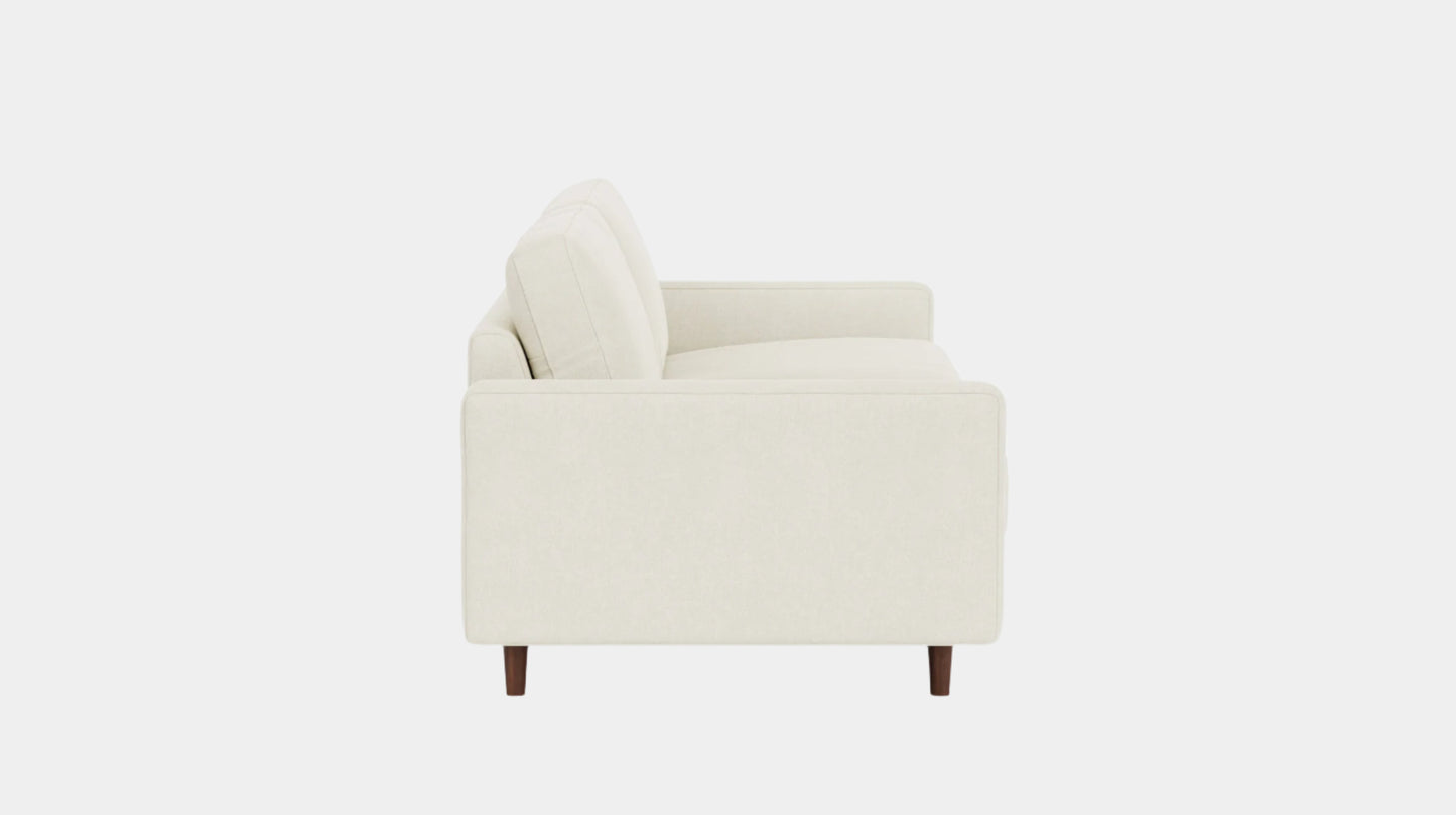 Oskar Sofa - Coda Marble - Walnut Legs Image - 2