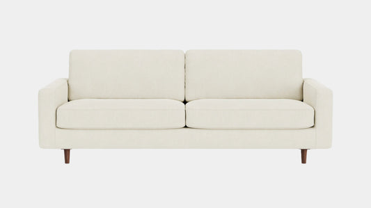 Oskar Sofa - Coda Marble - Walnut Legs Image - 1