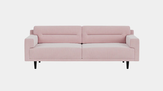 Remi Sofa - Valley Blossom - Black  Image - 1