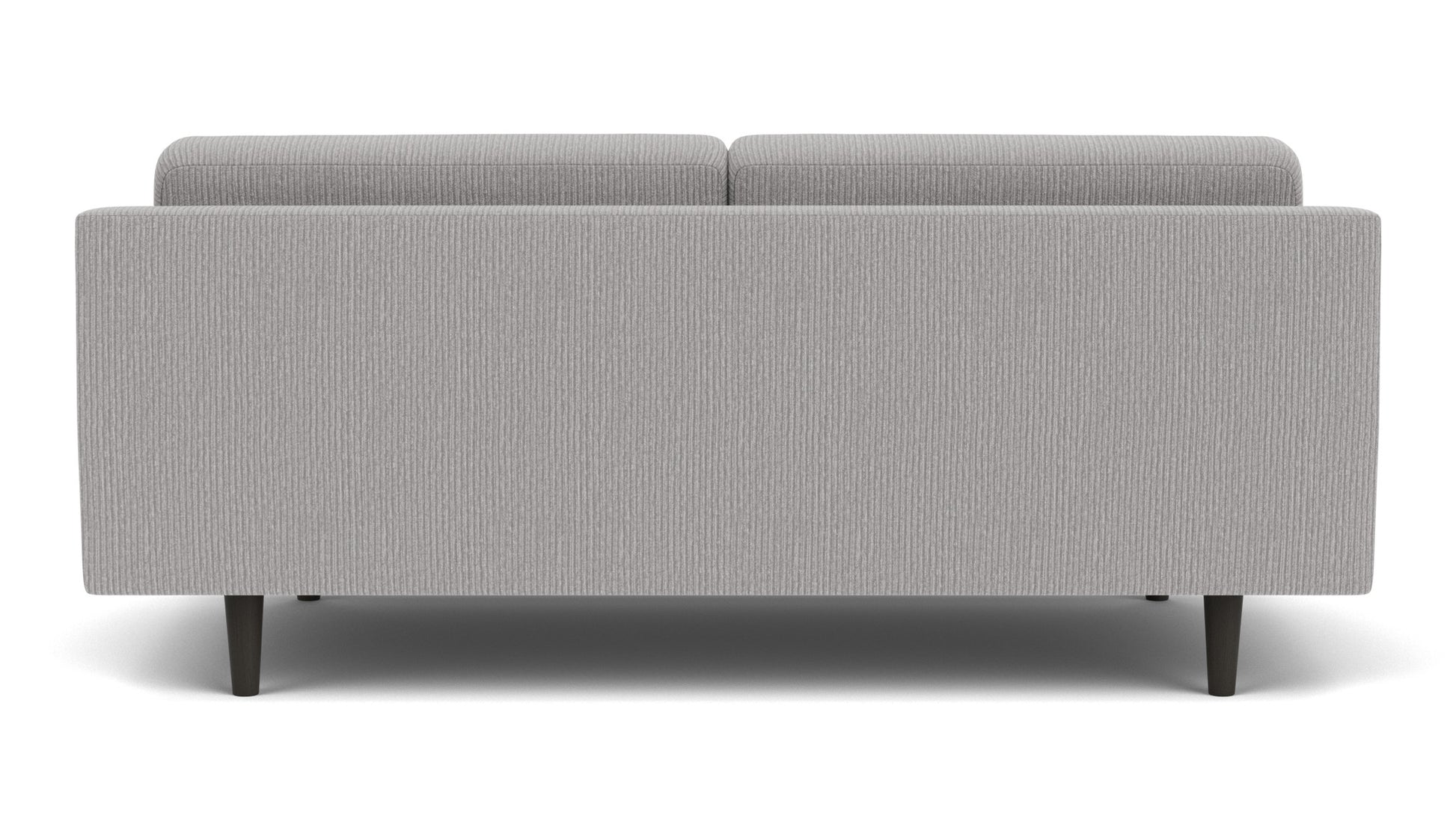 Remi Loveseat - Valley Stone - Black Image - 3