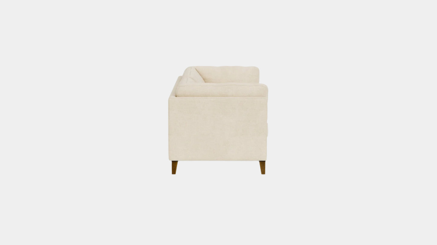 Salema Sofa - Aspen Pebble - Java Legs Image - 2
