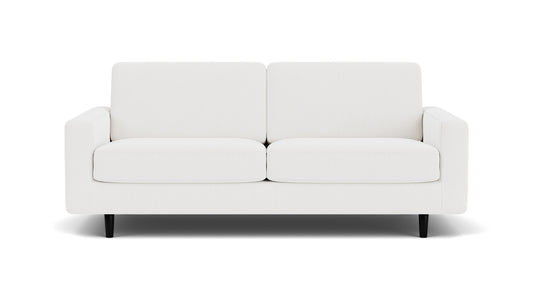 Oskar Apartment Sofa - Valley Cream - Black Legs  Image - 1