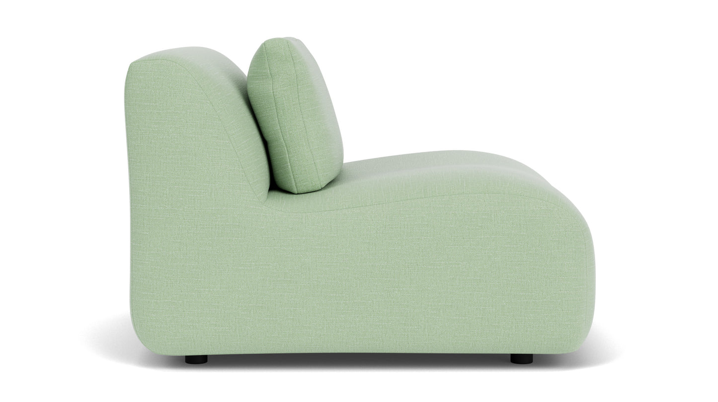 Bird Chair - Ceder Soft Green Fabric  Image - 2