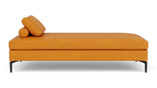 Eve Daybed - Coachella Cognac, Anthracite Legs Image - 1