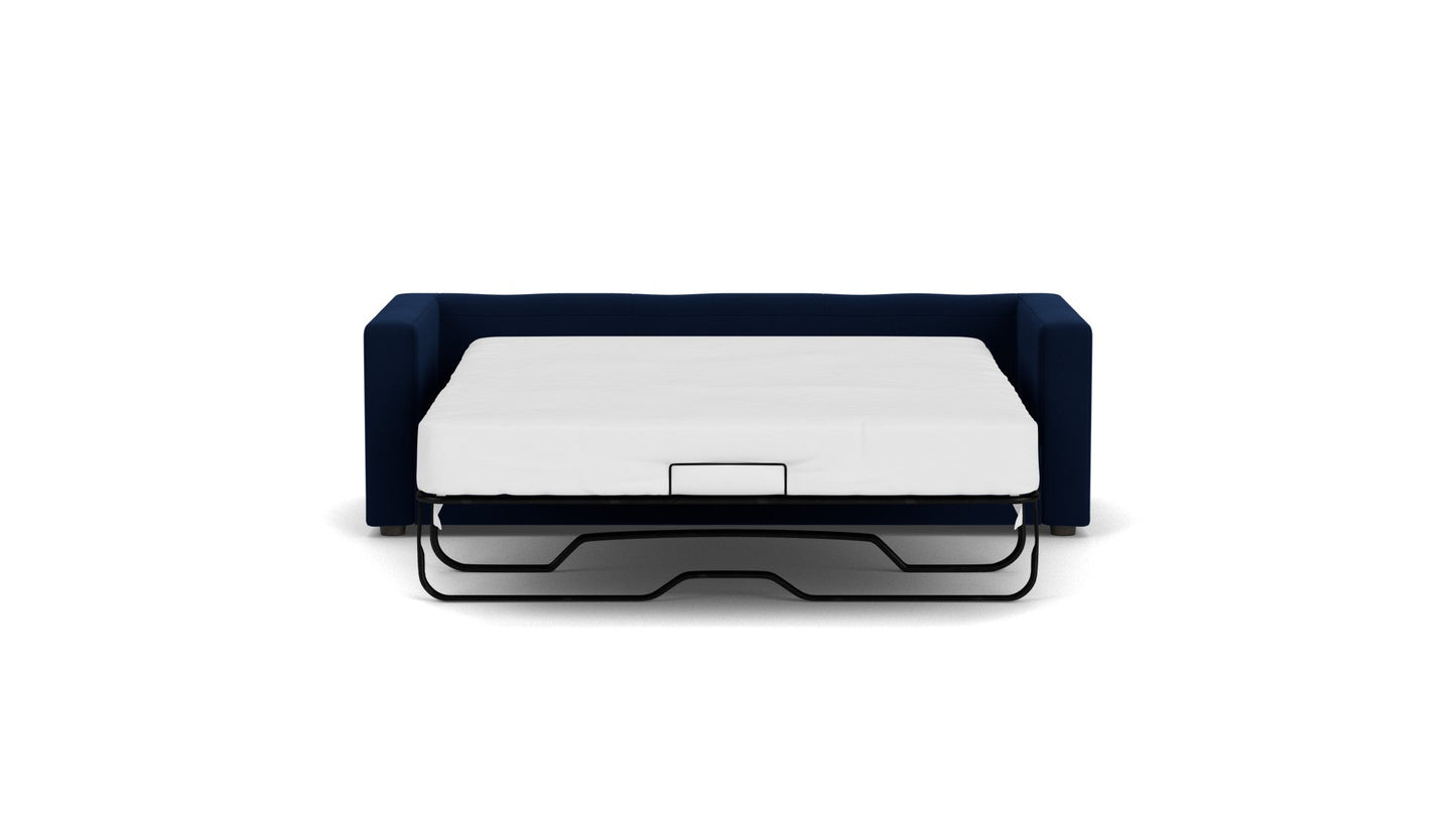 Solo Sofa Sleeper - Selby Navy - Onyx Legs Image - 6