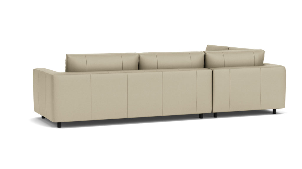 Cello Plush 2-Piece Sectional Sofa with Full Arm Chaise